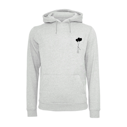 Bild von Merchcode Love In The Air Fitted Heavy Hoody für Herren - 3XL