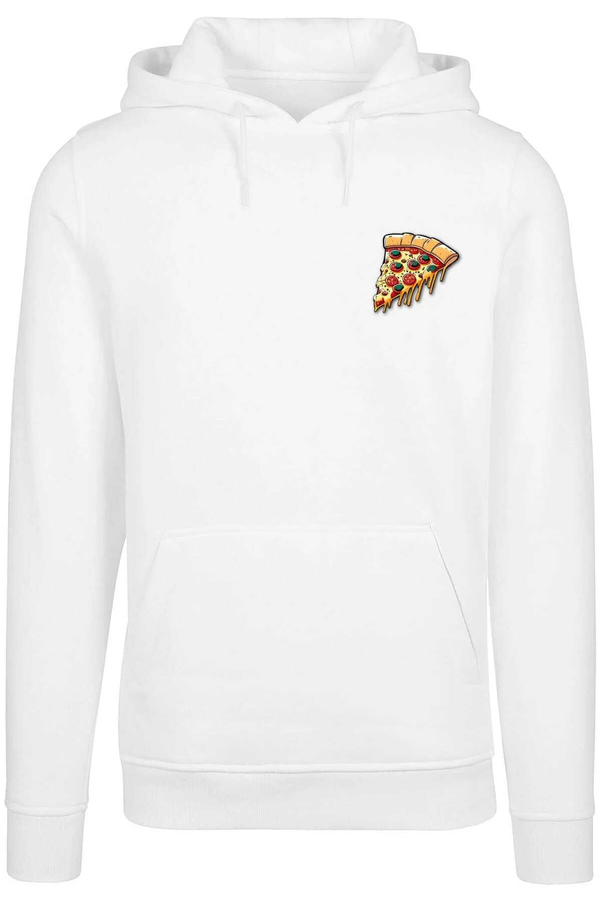 Bild von Merchcode Pizza Comic Fitted Heavy Hoody für Herren - 2XL