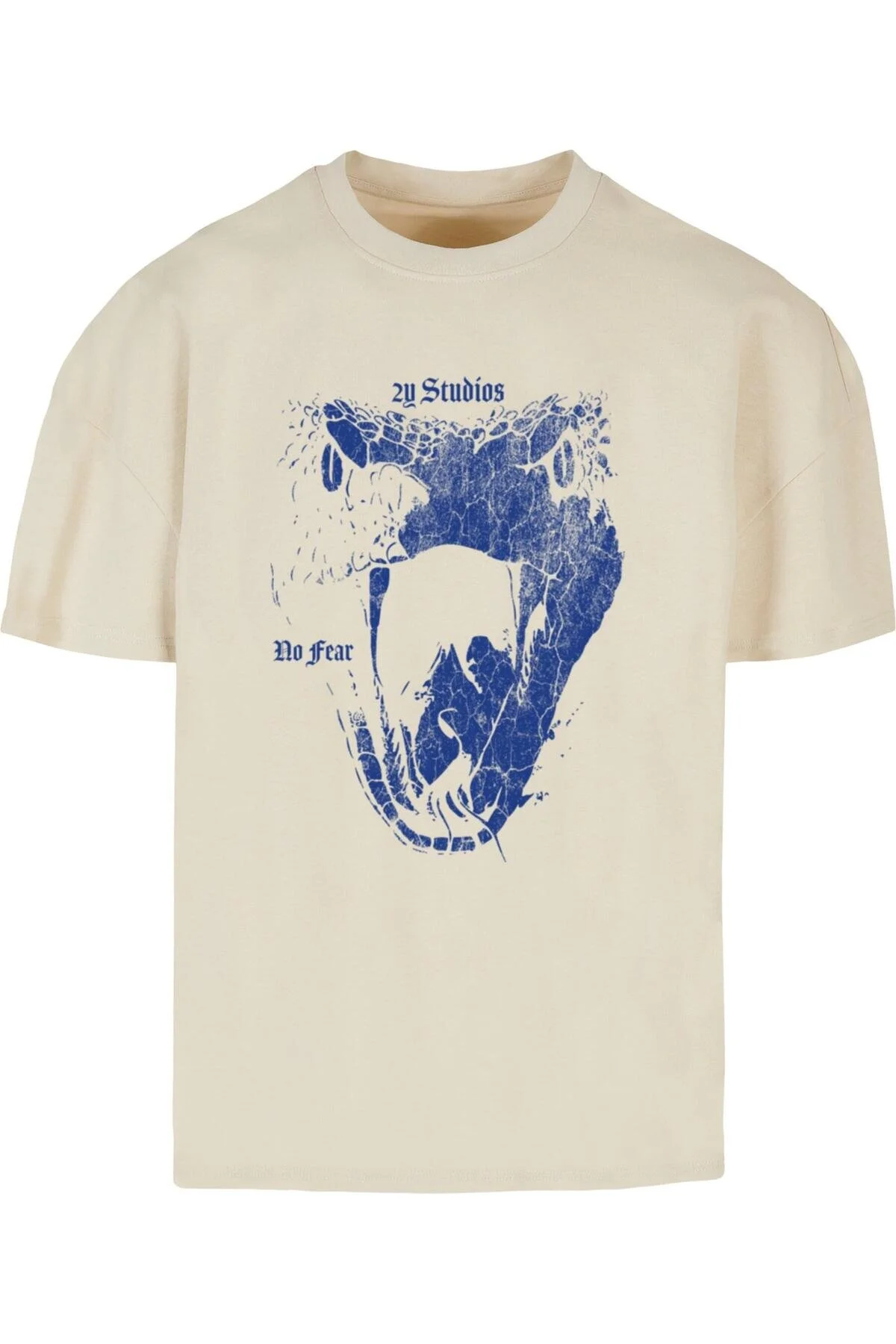 Bild von 2Y STUDIOS Ultra Schweres T-shirt Mit Schlange für Herren - 5XL