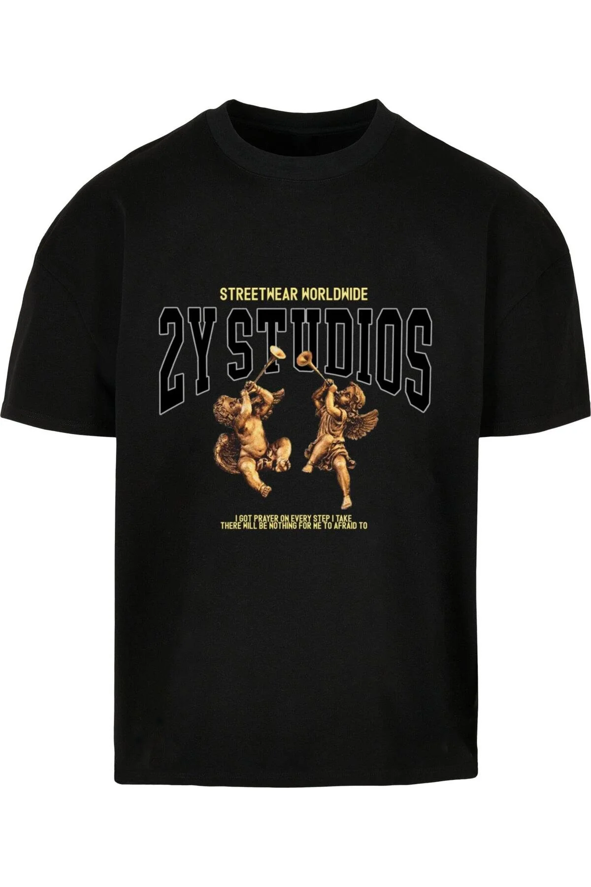 Bild von 2Y STUDIOS Engel Ultra Schwere Tee für Herren - XS