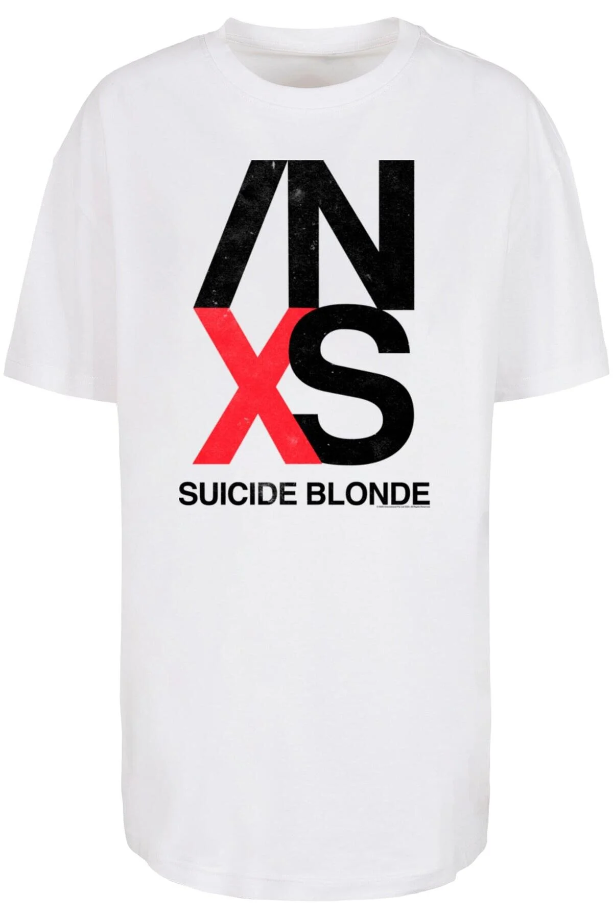 Bild von Merchcode T-shirt Weiß Oversized für Damen - XS