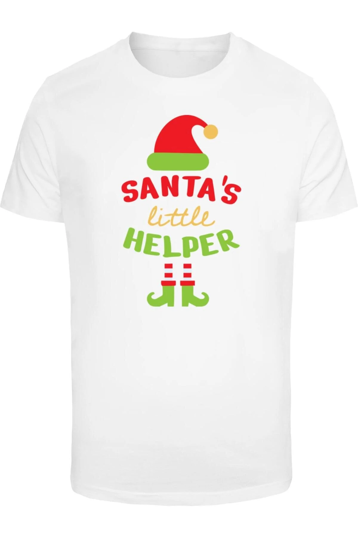 Bild von Merchcode Weihnachten Santa's Little Helper Tee für Herren - XL