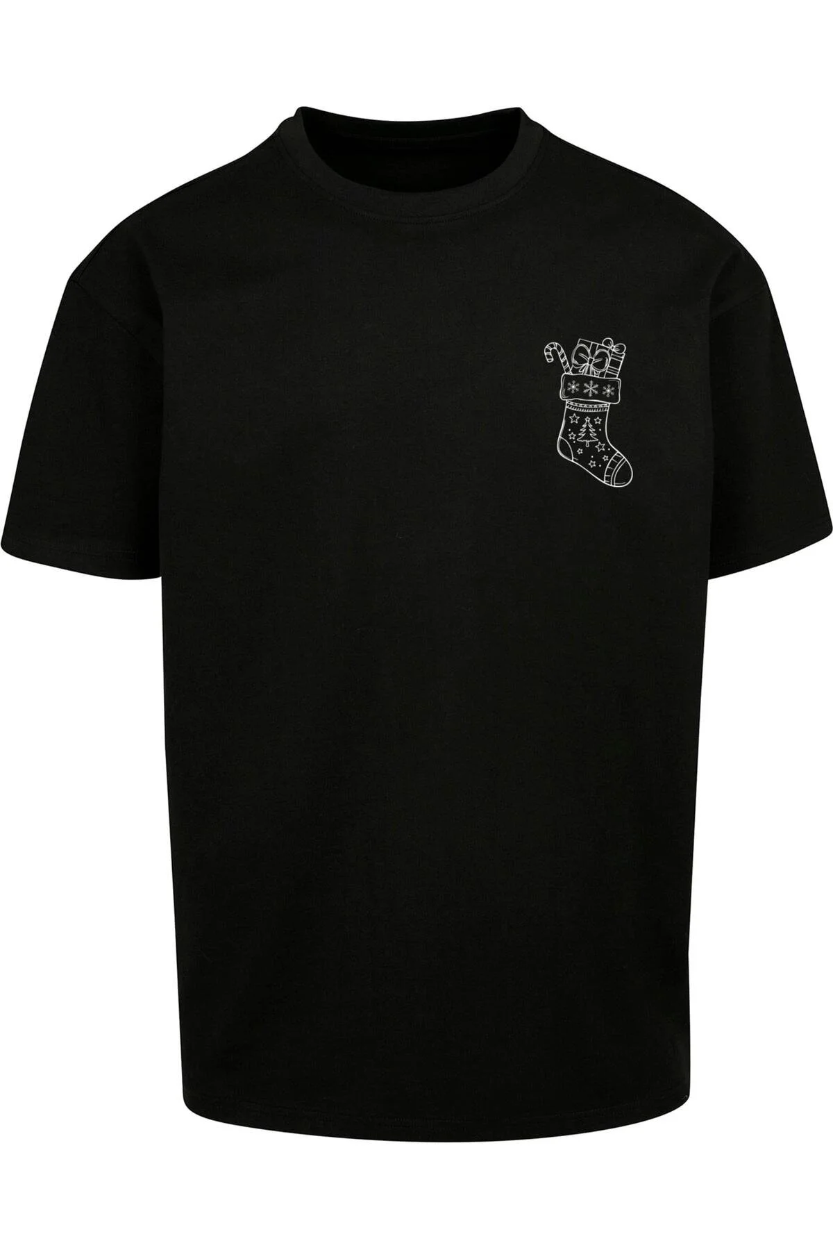Bild von Merchcode Weihnachtssocken T-shirt für Herren - S