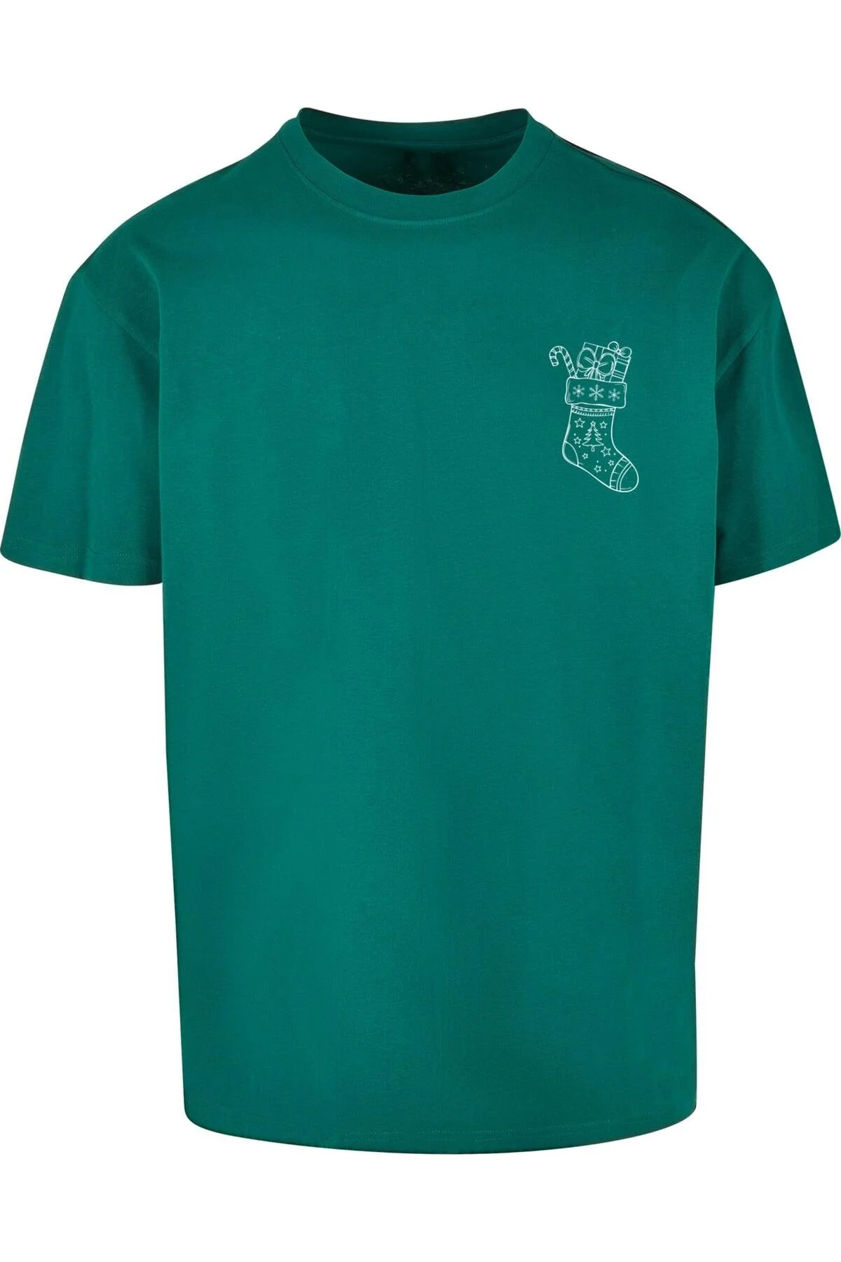 Bild von Merchcode Weihnachten Socken Tee für Herren - M