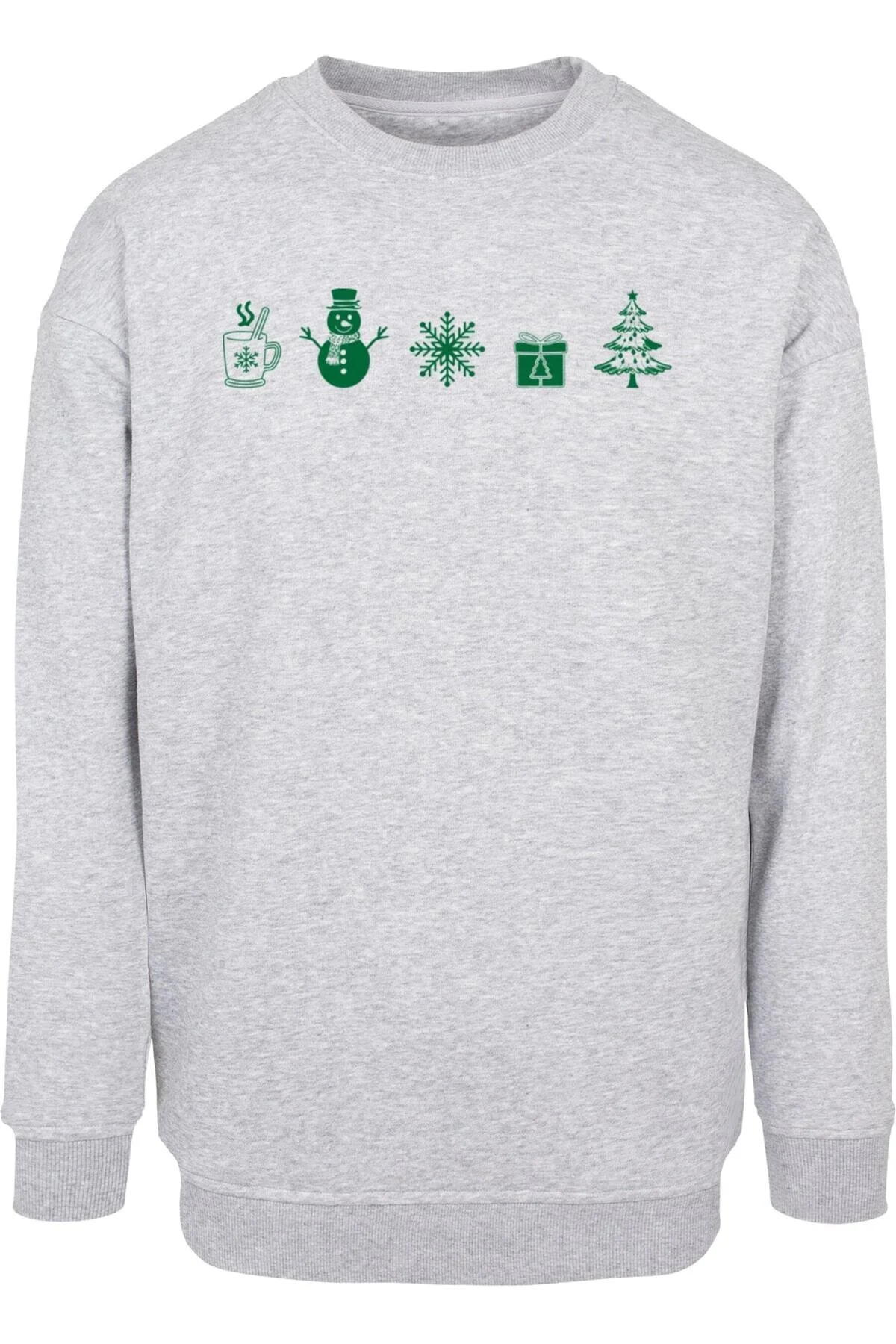 Bild von Merchcode Sweatshirt Grau Oversized für Herren - L