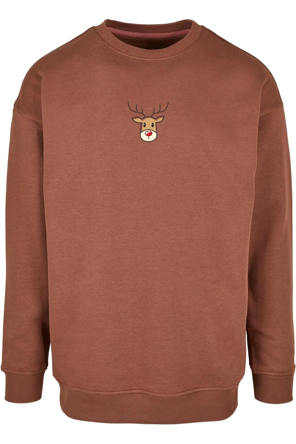 Bild von Merchcode Niedlicher Weihnachtshirsch Crewneck für Herren - 2XL