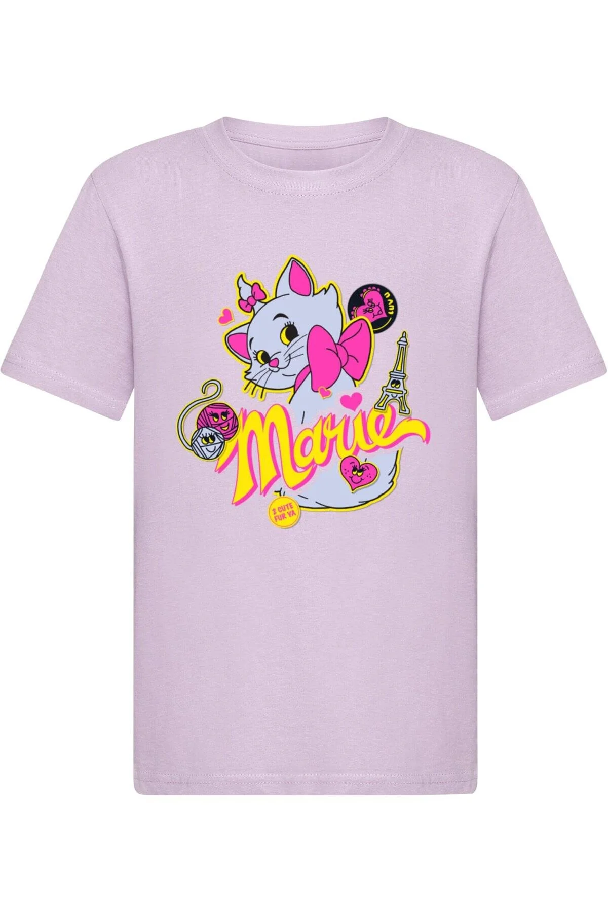 Bild von ABSOLUTE CULT Kids The Aristocats Marie Stickers Basic Tee 2.0 für Herren - 110