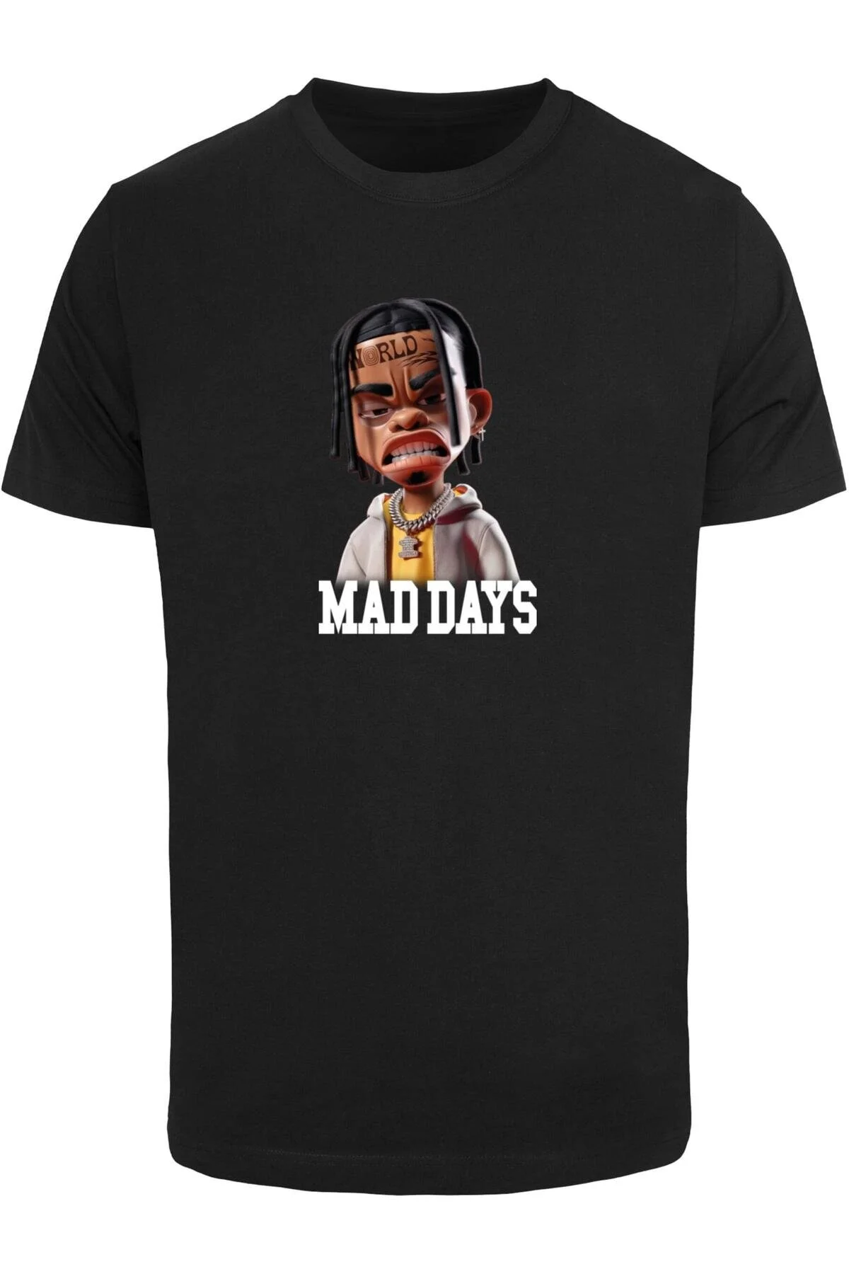 Bild von Mister Tee Mad Days Skizze T-shirt für Herren - 4XL