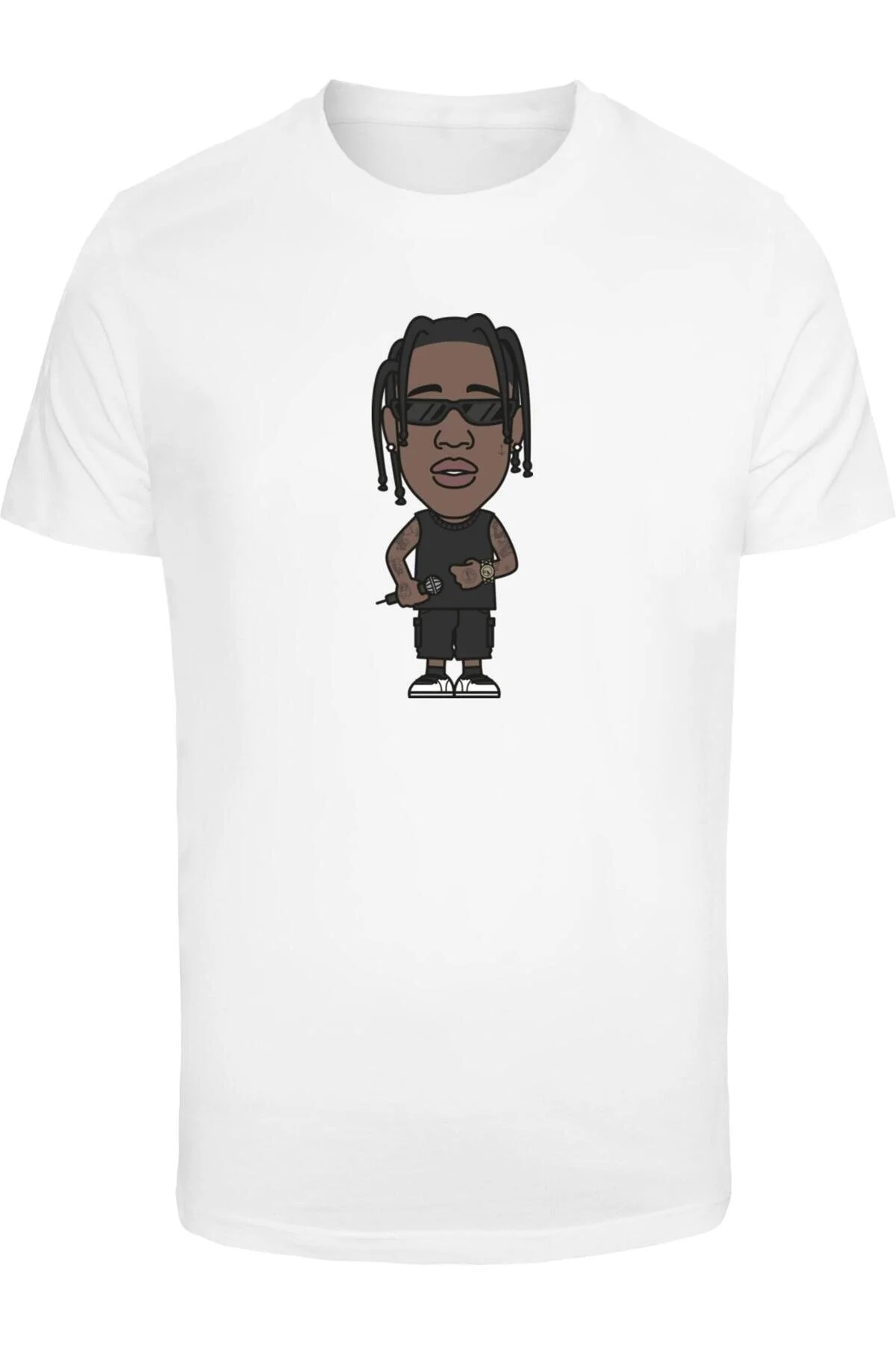 Bild von Mister Tee Grenzen Verschieben Skizze T-shirt für Herren - 4XL