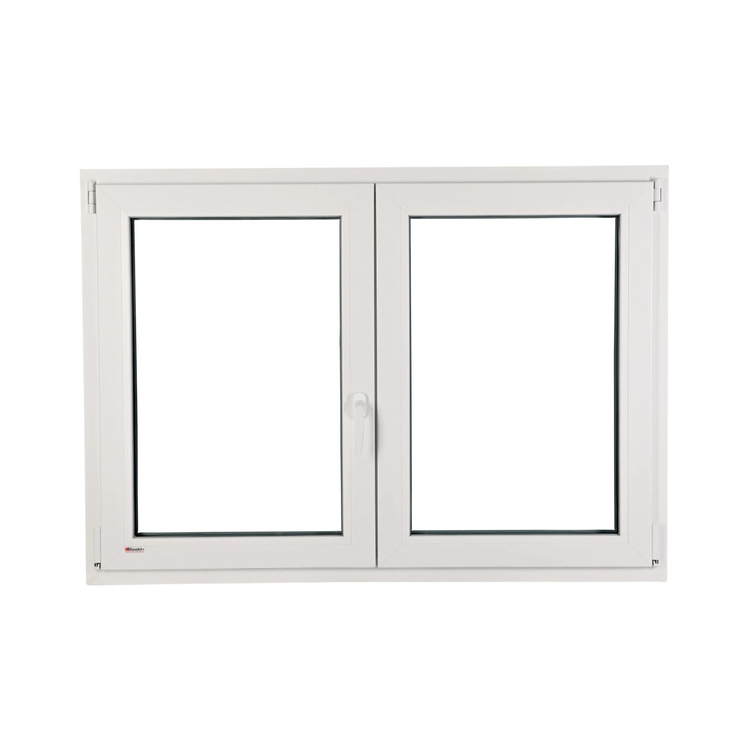 Bild von KM Meeth Kunststoff-Fenster CL70P Weiß 125 cm x 145 cm DIN Links