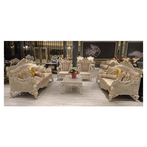 Bild von Xlmoebel Wohnzimmer-Set Sitzgruppe 3+3+1+1 Sitzer Couchtisch Set im Test