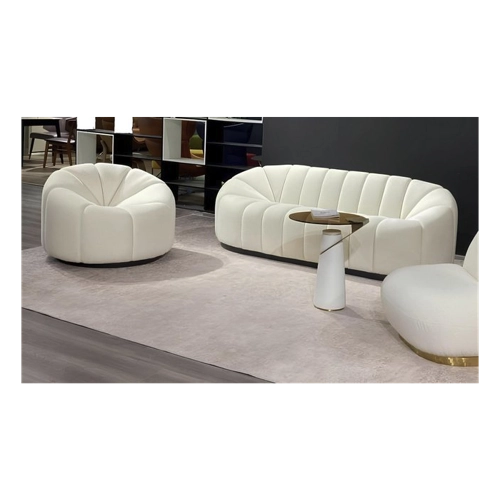 Bild von Xlmoebel Sessel Set: Stilvolles 3-Sitzer-Sofa und 2 Sessel für Ihr Wohnzimmer