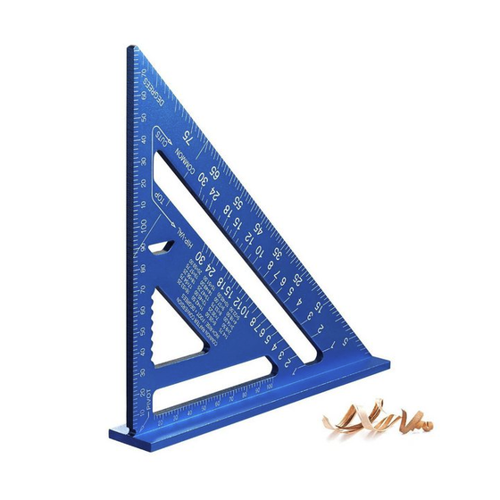 Bild von LuxusKollektion Multitool Zimmermannswinkel Multifunktional Winkelmesser 180mm