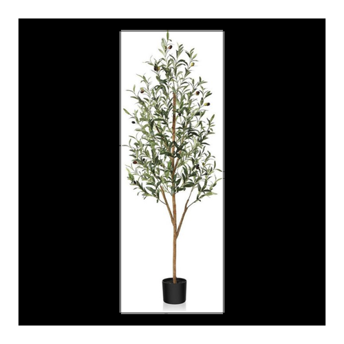 Bild von LuxusKollektion Dekohänger Künstlicher Olivenbaum 150cm Kunstpflanze
