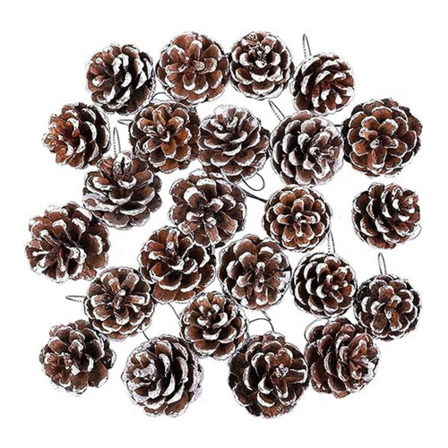 Bild von LuxusKollektion Baumbehang 48pcs Weihnachten Tannenzapfen