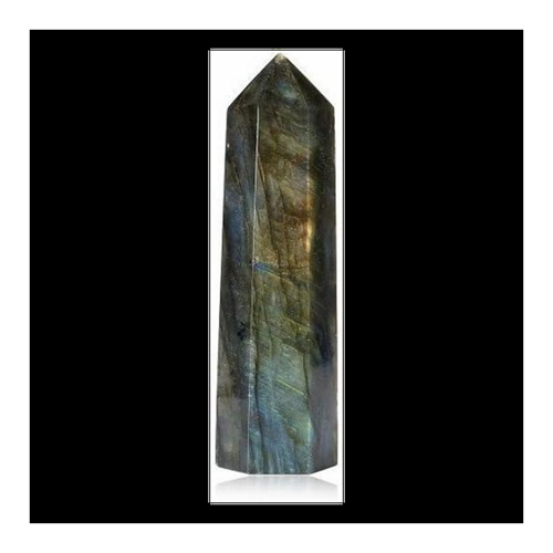 Bild von LuxusKollektion Edelstein Labradorit Kristallsäule 9-10cm Heilstein
