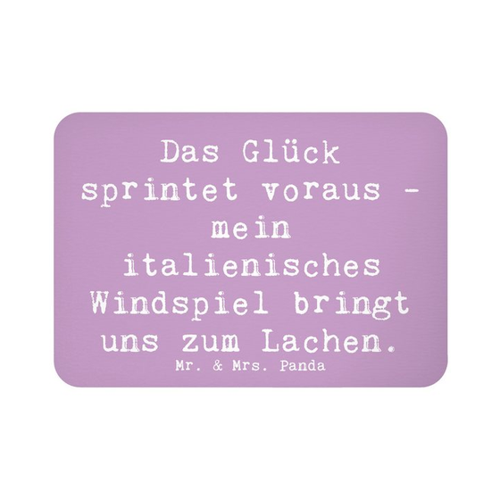 Bild von Mr. & Mrs. Panda Magnet - Italienisches Windspiel Glück