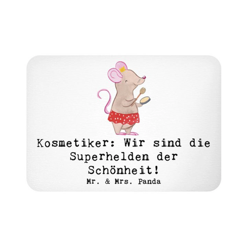 Bild von Mr. & Mrs. Panda Magnet Kosmetiker: Wir sind die Superhelden der Schönheit!