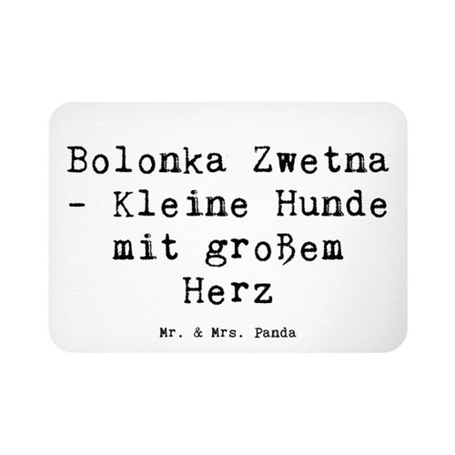 Bild von Mr. & Mrs. Panda Magnet Bolonka Zwetna Herz – Ein farbenfrohes Deko-Statement