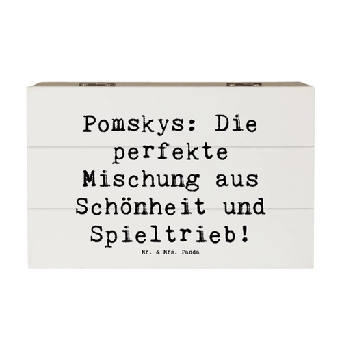 Bild von Mr. & Mrs. Panda Dekokiste - Ein Zauber für Ihre Schätze