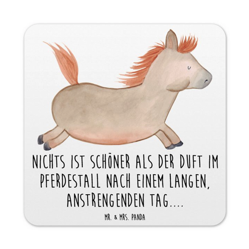 Bild von Mr. & Mrs. Panda Getränkeuntersetzer 15er Set Pferd Springen