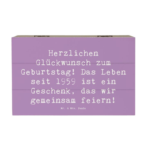 Bild von Mr. & Mrs. Panda Dekokiste – Ein persönliches Geschenk für besondere Anlässe