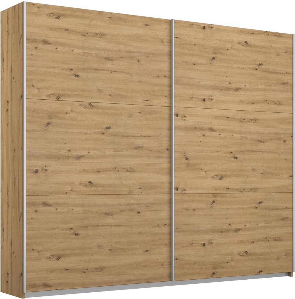 Bild von rauch Schwebetürenschrank "Kleiderschrank Garderobe TOPSELLER AURELIO mit 3 Ausstattungsvarianten", 3 verschiedene Ausstattungsvarianten Griffe aus Metall MADE IN GERMANY