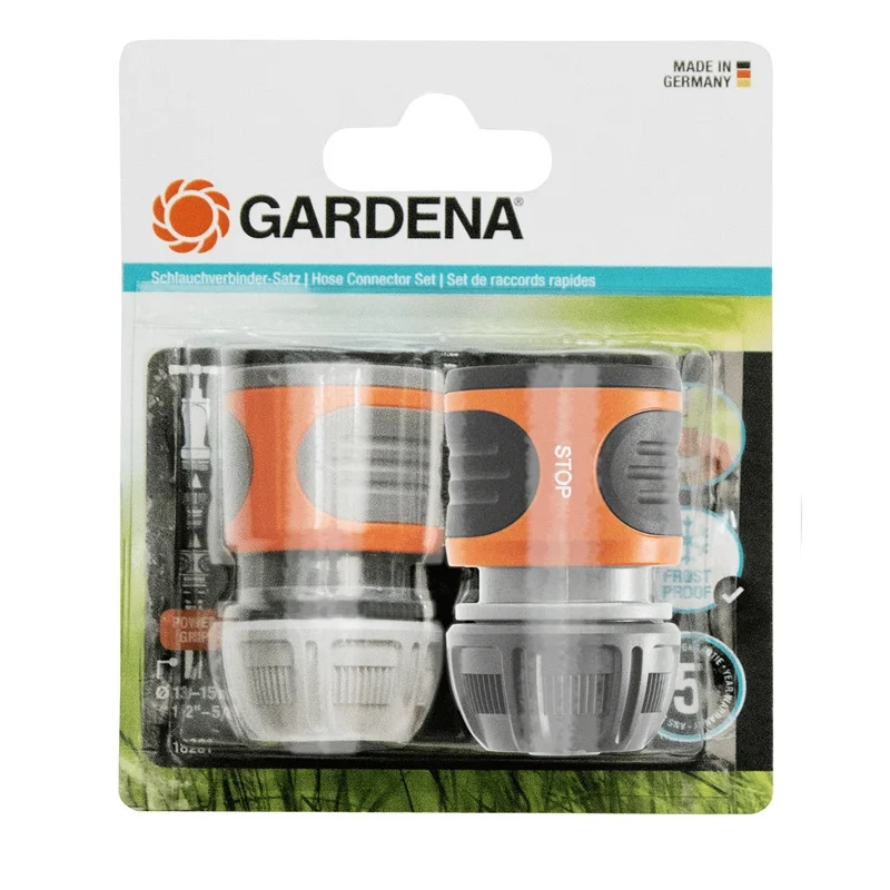 Bild von Gardena Schlauchverbinder-Satz 13 mm 1/2“ - 15 mm 5/8“ 2 Stk. (18279-20)