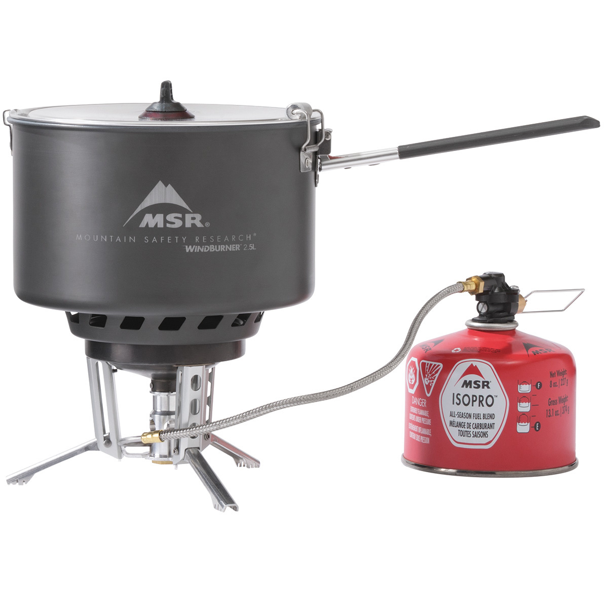 Bild von MSR - WindBurner Group Stove System - Gaskocher Gr 2,5 l grau