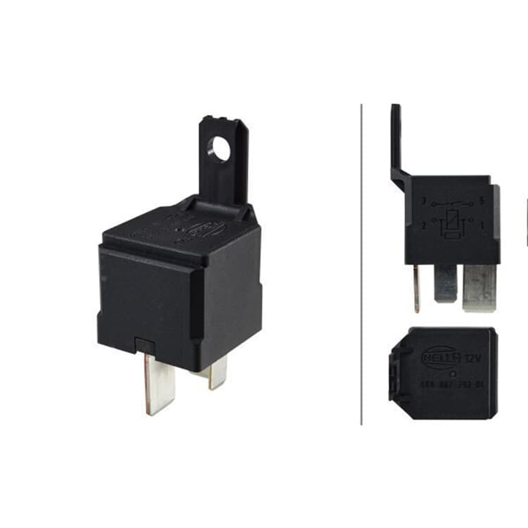 Bild von Hella Arbeitsstromrelais 12V 4polig 4RA007793-041
