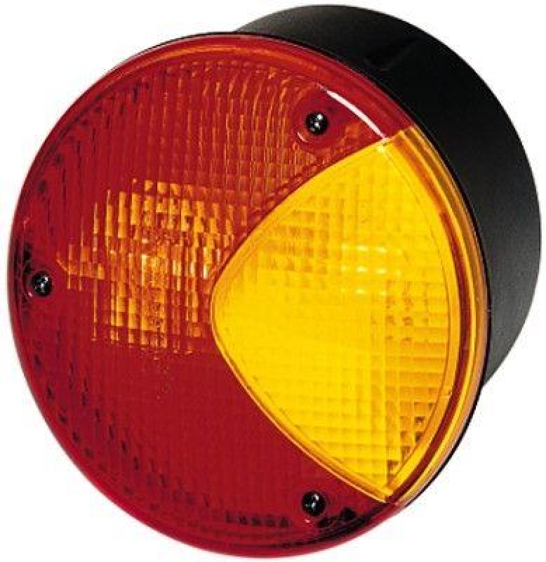 Bild von HELLA 2SD 964 169-117 Heckleuchte rechts, links Rot, gelb schwarz ohne Glühlampen