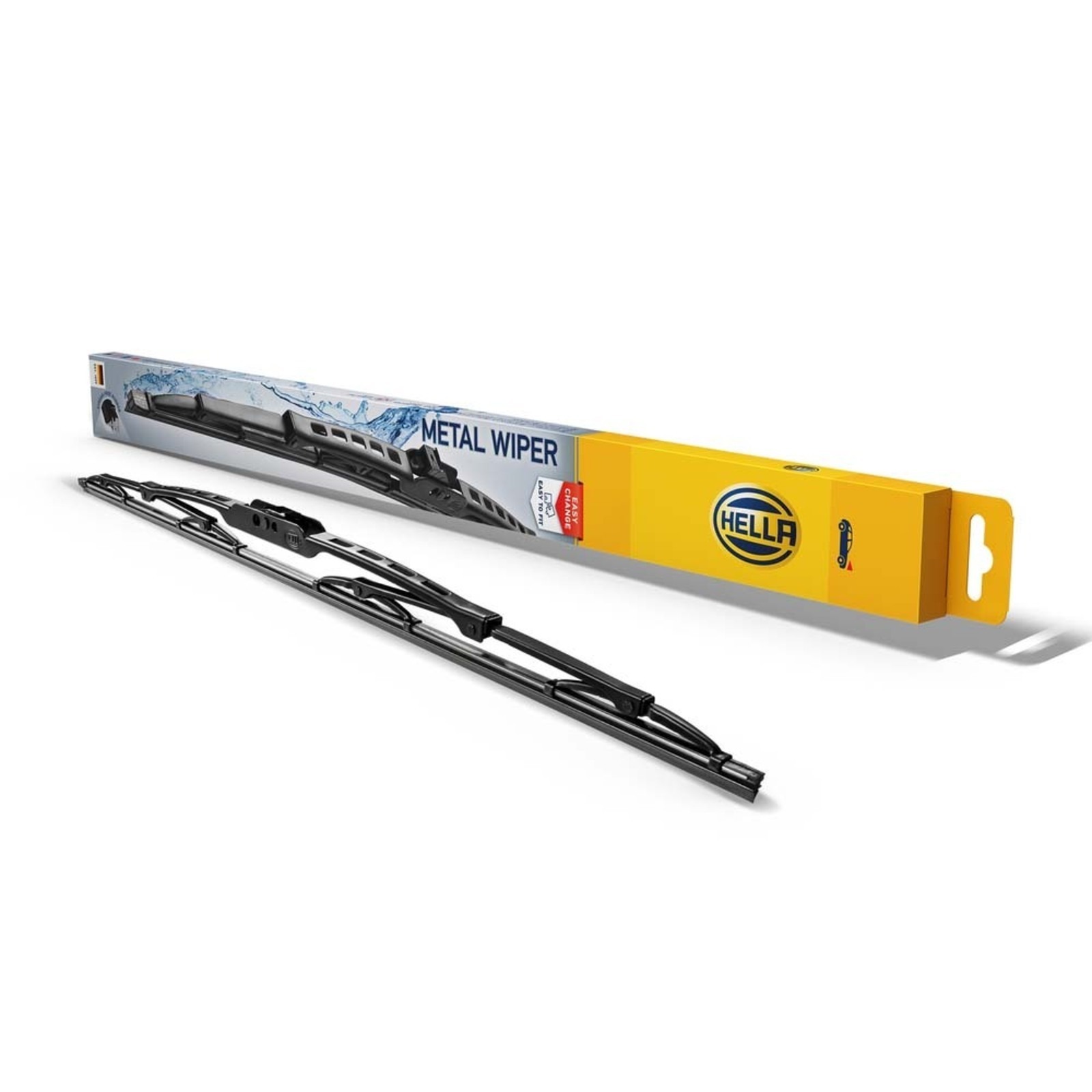 Bild von HELLA Metal Wiper 9XW 178 878-151 Scheibenwischer Wischblatt, Wischerblätter, Heckscheibenwischer 375 vorne Bügelwischblatt für Linkslenker 15