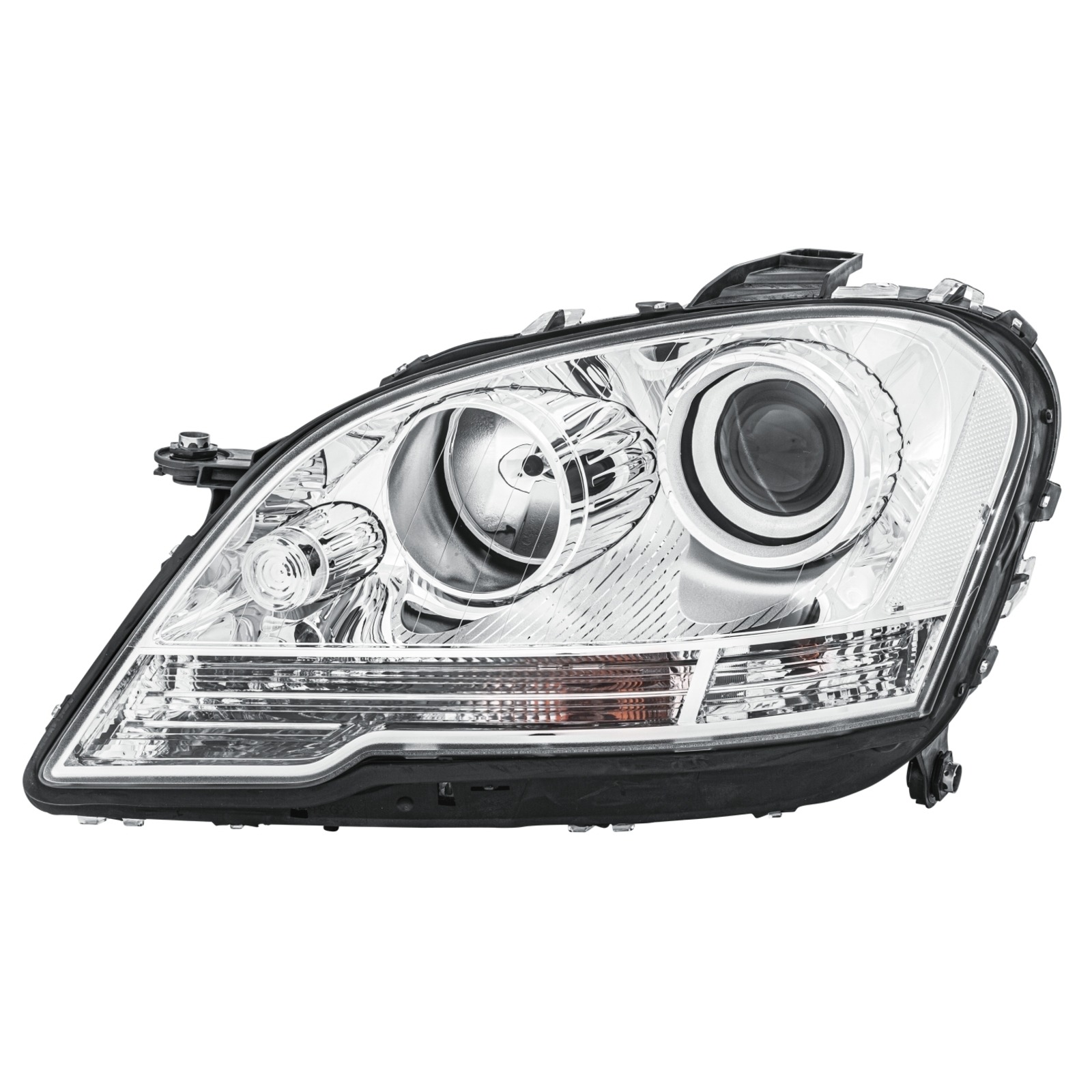 Bild von HELLA 1EL 263 064-011 Halogen/FF/DE Scheinwerfer - für u.a. Mercedes-Benz M-Class (W164) - CCC/ECE - für Rechtsverkehr - links
