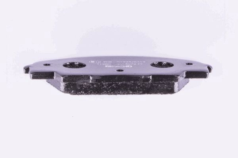 Bild von HELLA 8DB 355 009-731 Bremsbelagsatz Bremsbeläge, Bremsklötze, Bremssteine mit akustischer Verschleißwarnung HONDA: CIVIC 7 Hatchback