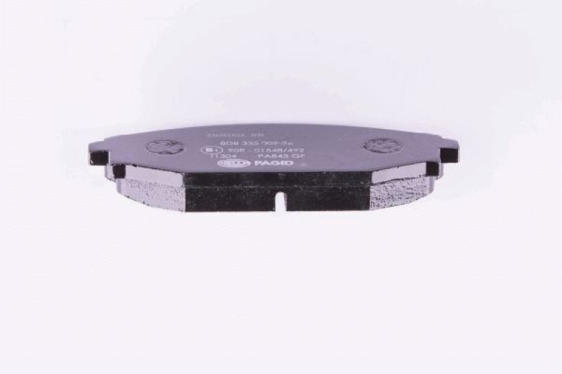 Bild von HELLA Bremsbelagsatz, Scheibenbremse vorne rechts links  für MITSUBISHI HYUNDAI KIA SB000100 58101-M1A00 S2000100 8DB 355 009-961