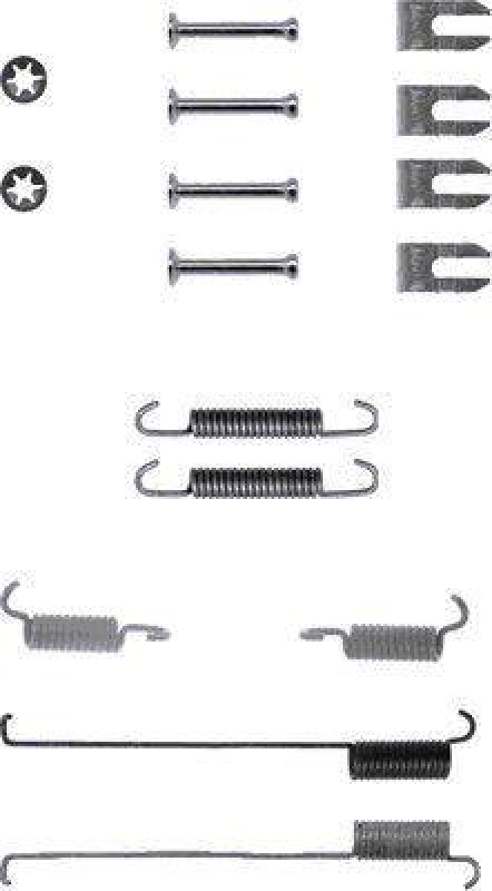 Bild von Hella Zubeh?rsatz f?r Bremsbacken Fiat Brava Bravo Punto Ford Fiesta Ka Lancia Y