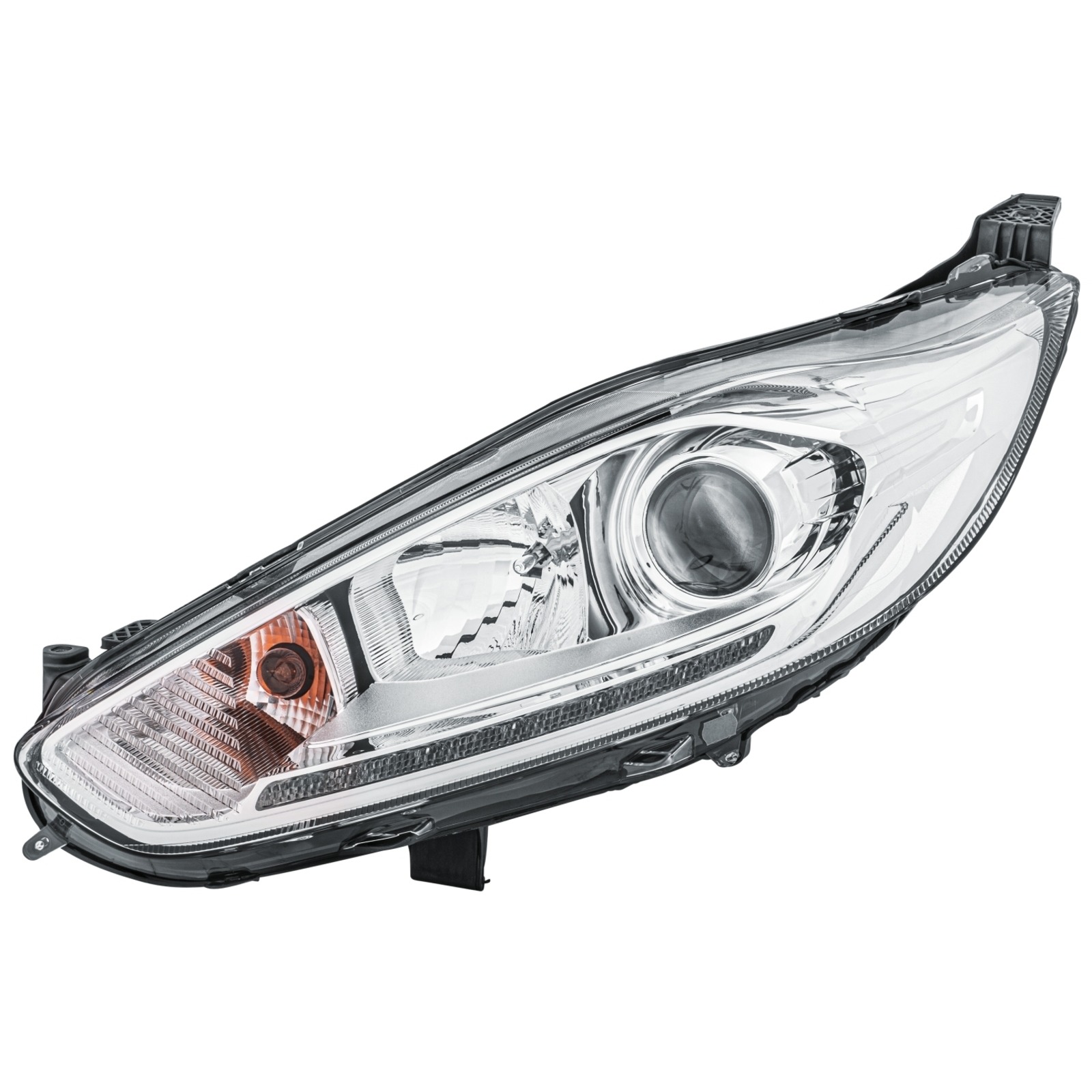 Bild von HELLA 1EL 354 803-051 Halogen Scheinwerfer - für u.a. Ford Fiesta VI (CB1, CCN) - Individual/Sport, Titanium - CCC/ECE - für Rechtsverkehr - links