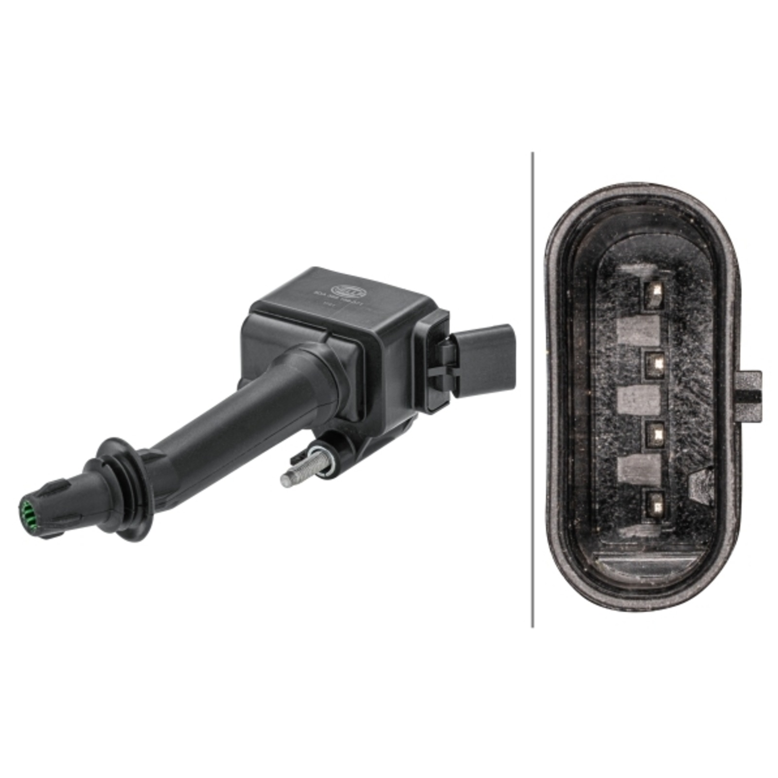 Bild von HELLA 5DA 358 168-371 Zündspule Einzelzündspule 4 12 Kerzenschachtzündspule OPEL: Zafira C Tourer, Astra J Hatchback