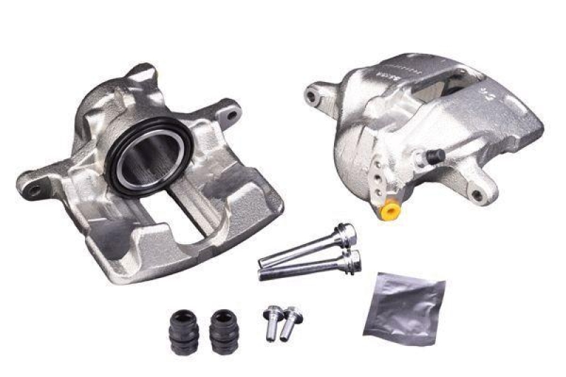 Bild von HELLA 8AN 355 791-181 Bremssattel Bremszange Grauguss ohne Halter AUDI: 90 B3, 100 C3 Avant, 80 B4 Saloon, VOLKSWAGEN: GOLF 2