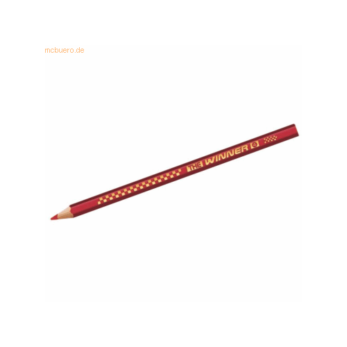 Bild von 12 x Eberhard Faber Buntstift The Winner permanent karmin
