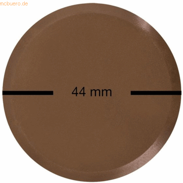 Bild von 5 x Eberhard Faber Farbtablette 44mm nougat