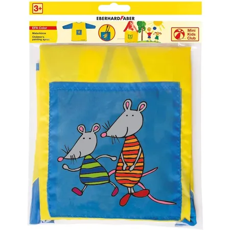 Bild von Eberhard Faber Mini Kids Club Malschürze, blau-gelb