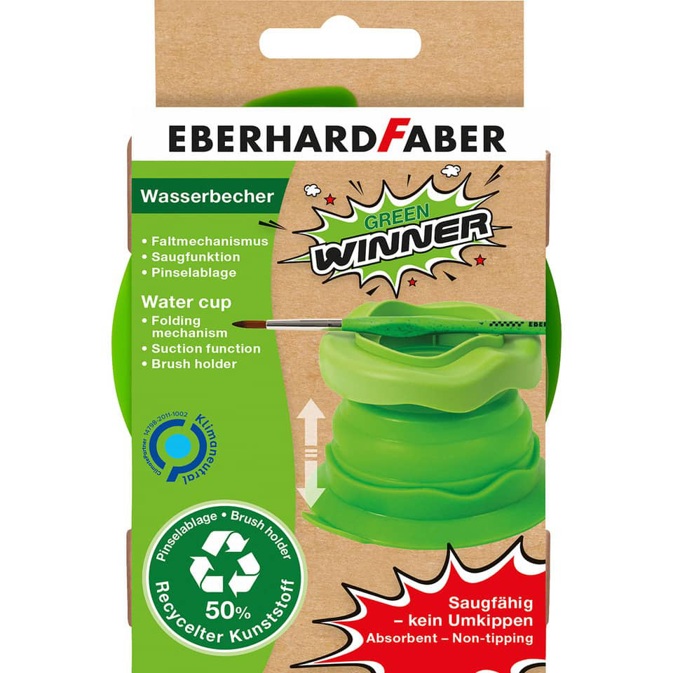 Bild von Faber-Castell, Mal Zubehör, EBERHARD FABER Green Winner Wasserbecher