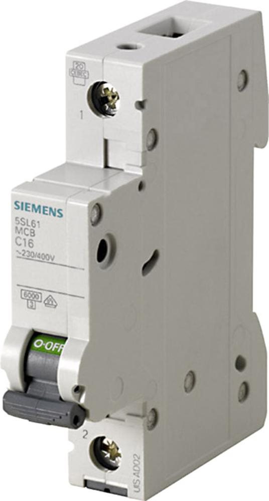 Bild von Siemens Leitungsschutzschalter 1polig 6 A 230 V, 400 V 5SL6106-7 (5SL6106-7)