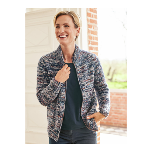 Bild von Alpaka-Strickjacke Peru – Eleganz und Komfort vereint