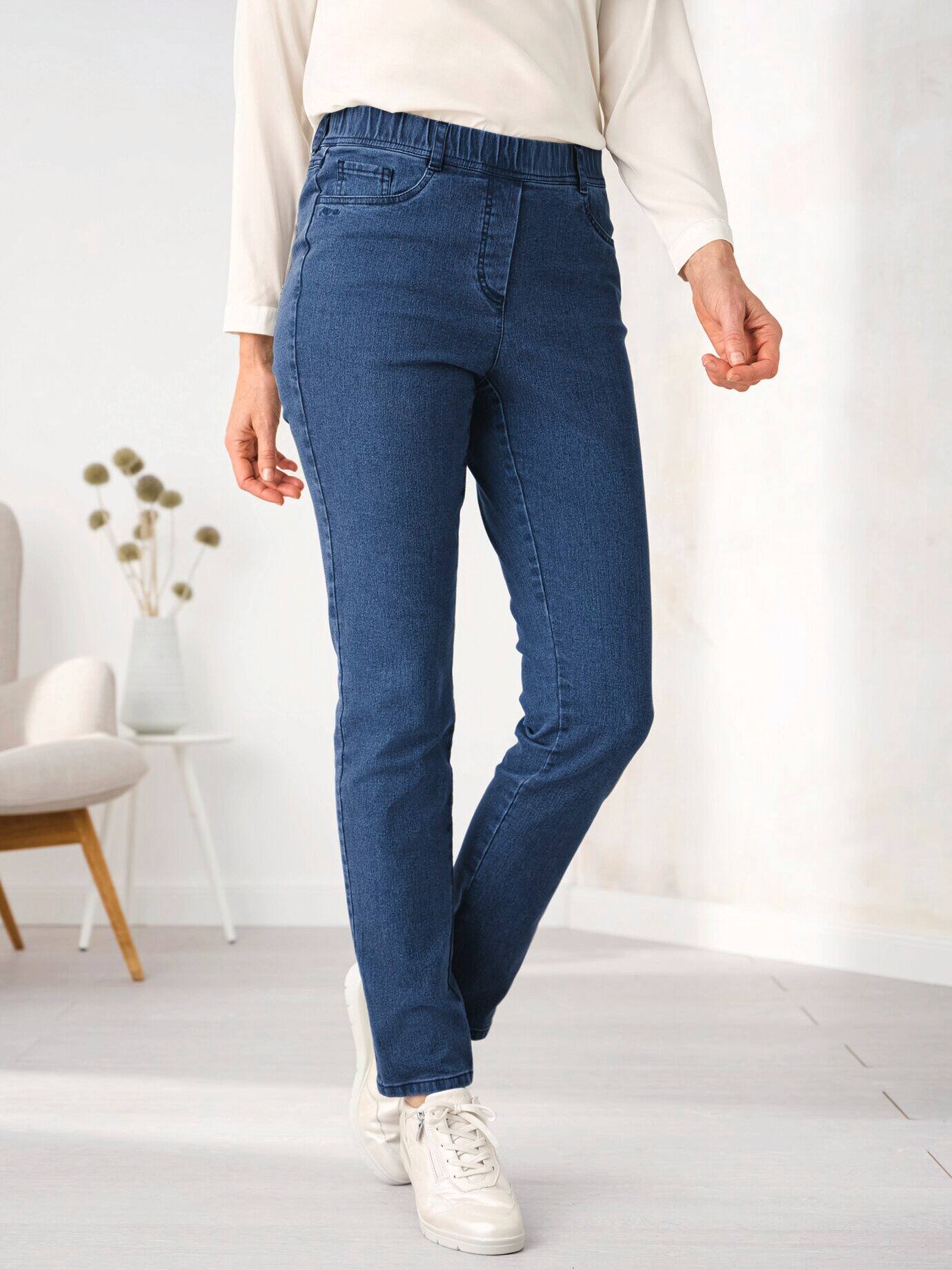 Bild von Schlupf-Jeans Extra-Stretch