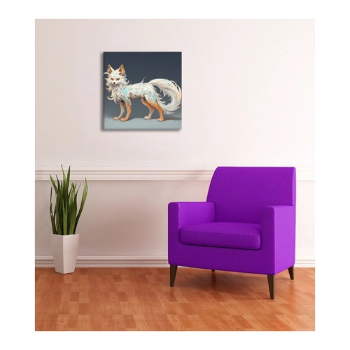 Bild von Kitsune Leinwandbild von Wallario