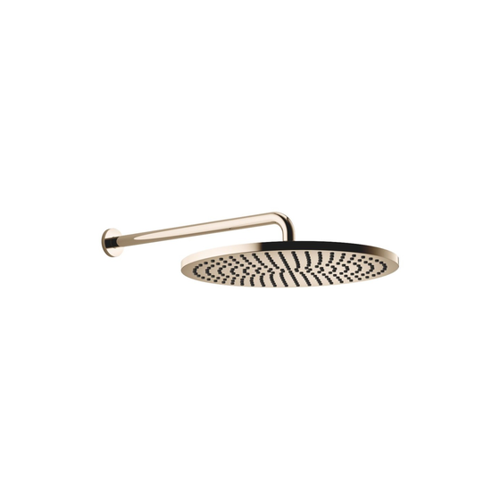 Bild von Dornbracht Regenbrause mit Wandanbindung 400 mm - Champagne (22kt Gold)