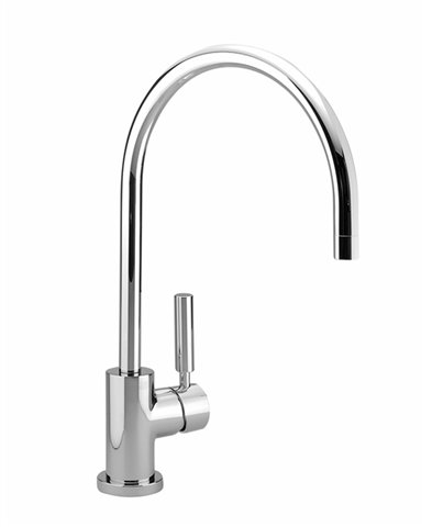 Bild von Dornbracht Küche - Tara Classic Einhebelmischer, Ausladung 235mm, schwenkbarer Auslauf 360 Grad, Farbe: Dark chrome