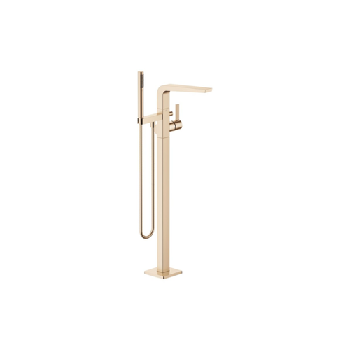 Bild von Dornbracht Wannen-Einhandbatterie mit Standrohr CL.1 25863705 Champagne gebürstet (22kt Gold)